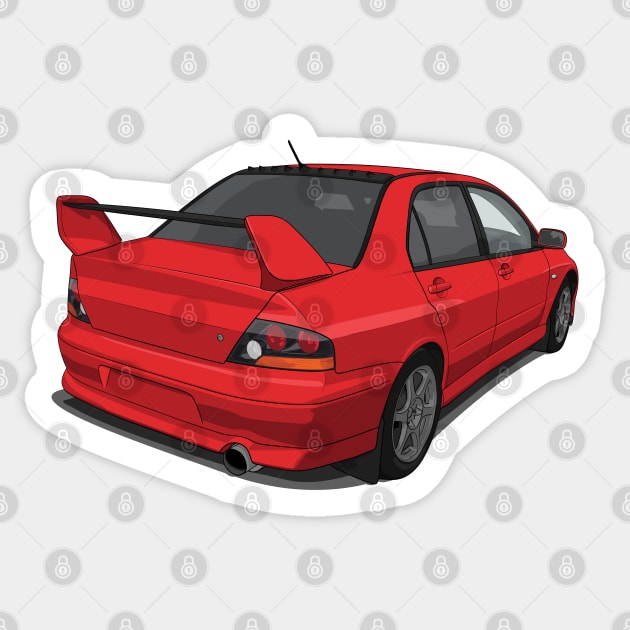 Evo 8 Sticker by ArtyMotive